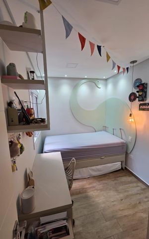 Apartamento à venda com 70m², 3 quartos e 2 vagas Apartamento à venda com 70m², 3 quartos e 2 vagasQuarto 2