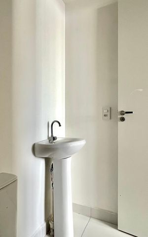 Apartamento para alugar com 30m², 1 quarto e sem vaga Apartamento para alugar com 30m², 1 quarto e sem vagaBanheiro da Suíte