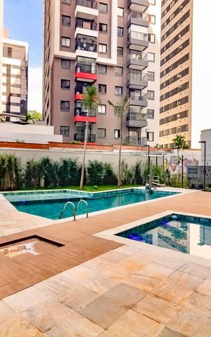 Apartamento para alugar com 30m², 1 quarto e sem vaga Apartamento para alugar com 30m², 1 quarto e sem vagaÁrea comum - Piscina