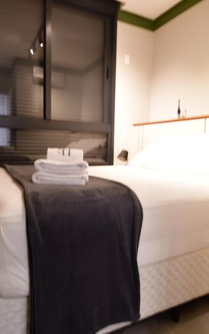 Apartamento para alugar com 46m², 1 quarto e 1 vagaQuarto
