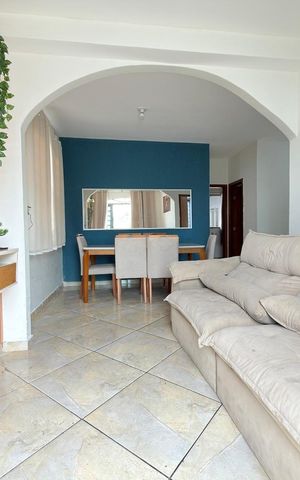 Casa à venda com 90m², 3 quartos e 2 vagas Casa à venda com 90m², 3 quartos e 2 vagasSala