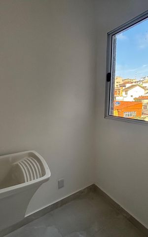 Apartamento para alugar com 38m², 2 quartos e sem vaga Apartamento para alugar com 38m², 2 quartos e sem vagaÁrea de Serviço