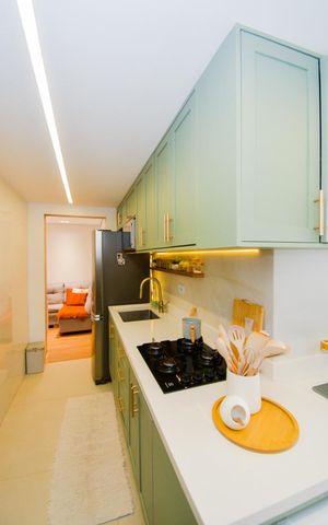 Apartamento à venda com 62m², 2 quartos e 1 vagaCozinha