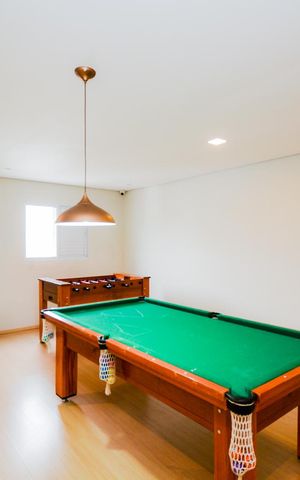 Apartamento à venda com 62m², 2 quartos e 1 vagaSalão de jogos