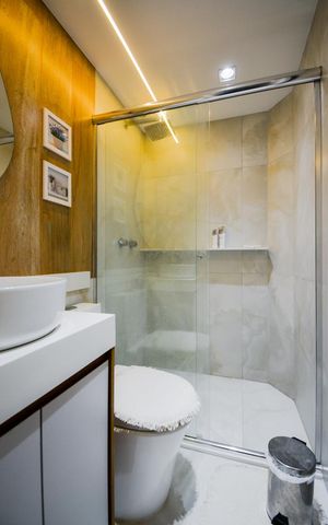 Apartamento à venda com 62m², 2 quartos e 1 vagaBanheiro Social