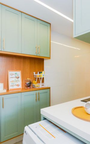 Apartamento à venda com 62m², 2 quartos e 1 vagaCozinha
