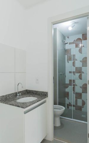 Apartamento para alugar com 49m², 2 quartos e sem vagaBanheiro social