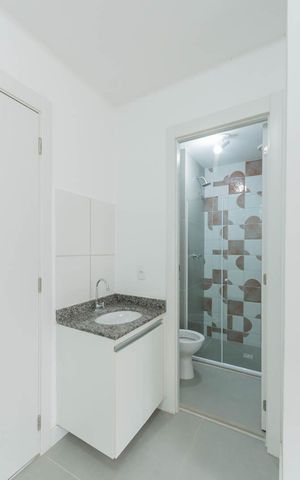 Apartamento para alugar com 49m², 2 quartos e sem vagaBanheiro social