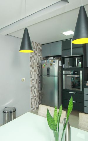 Apartamento à venda com 103m², 2 quartos e 2 vagas Apartamento à venda com 103m², 2 quartos e 2 vagasCozinha