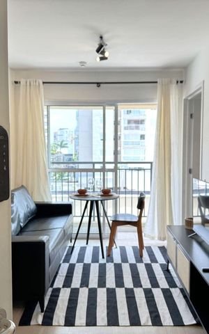 Apartamento para alugar com 47m², 1 quarto e sem vaga Apartamento para alugar com 47m², 1 quarto e sem vagaSala/Quarto