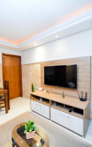 Casa à venda com 125m², 2 quartos e 2 vagasSala
