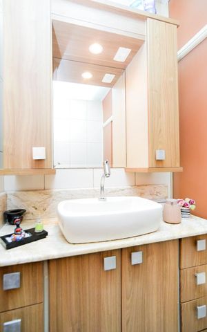 Casa à venda com 125m², 2 quartos e 2 vagasBanheiro da Suíte