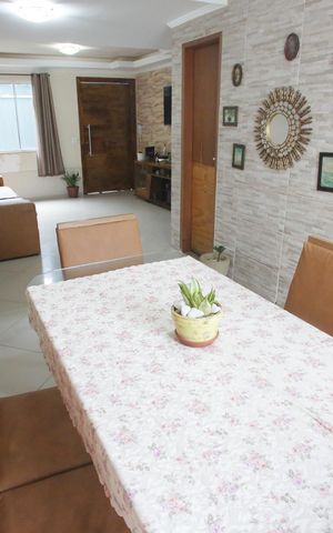 Casa de condomínio à venda com 180m², 2 quartos e 2 vagasSala de Jantar