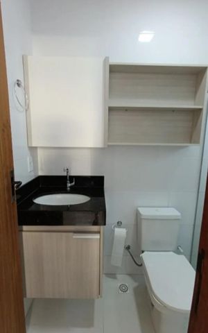 Apartamento para alugar com 65m², 2 quartos e 1 vaga Apartamento para alugar com 65m², 2 quartos e 1 vagaBanheiro 2
