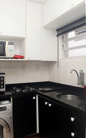 Apartamento à venda com 32m², 1 quarto e sem vagaCozinha