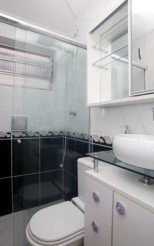 Apartamento à venda com 32m², 1 quarto e sem vagaBanheiro Quarto Suíte