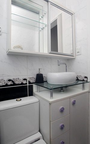 Apartamento à venda com 32m², 1 quarto e sem vagaBanheiro Quarto Suíte