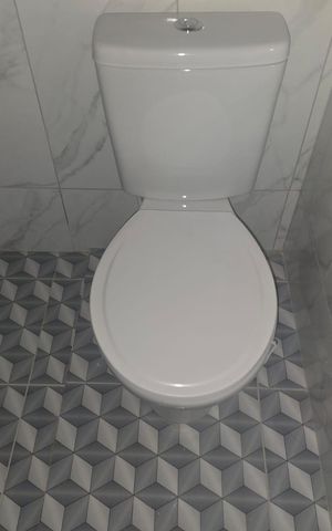 Studio para alugar com 37m², 2 quartos e sem vaga Studio para alugar com 37m², 2 quartos e sem vagaBanheiro Social