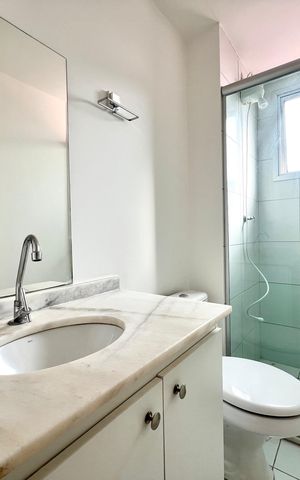 Apartamento à venda com 60m², 2 quartos e 1 vagaBanheiro da Suíte