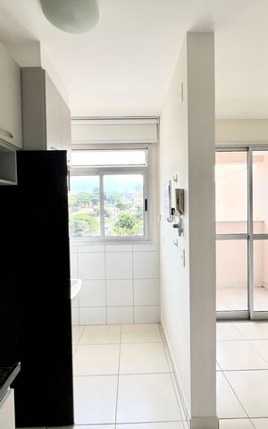 Apartamento à venda com 60m², 2 quartos e 1 vagaCozinha e Área de Serviço