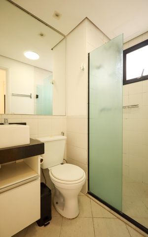 Apartamento à venda com 50m², 1 quarto e 1 vaga Apartamento à venda com 50m², 1 quarto e 1 vagaBanheiro