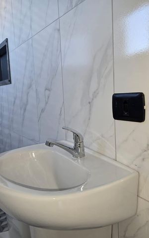 Studio para alugar com 47m², 2 quartos e sem vaga Studio para alugar com 47m², 2 quartos e sem vagaBanheiro Social