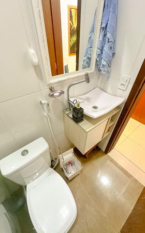 Apartamento para alugar com 90m², 3 quartos e 1 vagaBanheiro