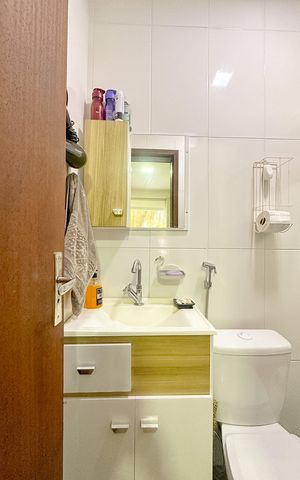 Apartamento para alugar com 90m², 3 quartos e 1 vagaBanheiro da Suíte