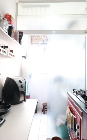 Apartamento à venda com 45m², 2 quartos e sem vagaCozinha e Área de Serviço