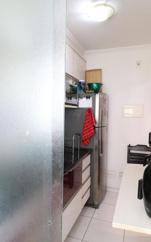 Apartamento à venda com 45m², 2 quartos e sem vagaCozinha e Área de Serviço