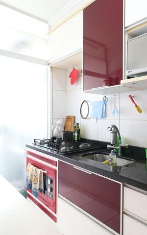 Apartamento à venda com 45m², 2 quartos e sem vagaCozinha e Área de Serviço