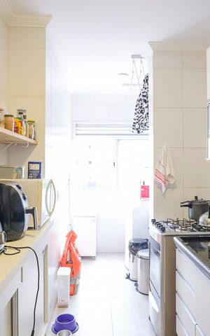 Apartamento para alugar com 76m², 2 quartos e 2 vagasCozinha