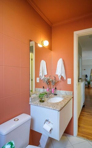 Apartamento para alugar com 76m², 2 quartos e 2 vagasBanheiro social