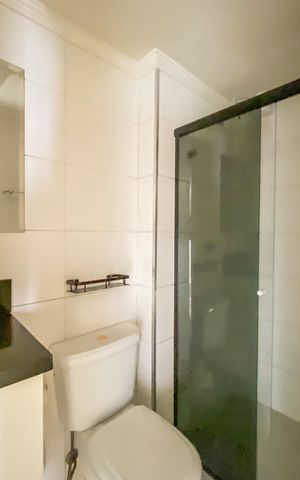 Apartamento à venda com 47m², 2 quartos e 1 vaga Apartamento à venda com 47m², 2 quartos e 1 vagaBanheiro