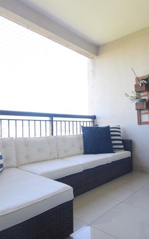 Apartamento à venda com 166m², 4 quartos e 3 vagasSala - Varanda