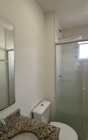 Apartamento para alugar com 52m², 2 quartos e 1 vaga Apartamento para alugar com 52m², 2 quartos e 1 vagaBanheiro