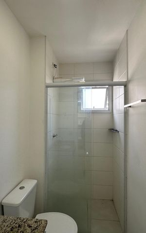 Apartamento para alugar com 52m², 2 quartos e 1 vaga Apartamento para alugar com 52m², 2 quartos e 1 vagaBanheiro