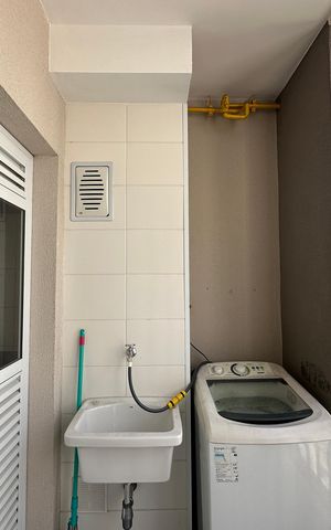 Apartamento para alugar com 52m², 2 quartos e 1 vaga Apartamento para alugar com 52m², 2 quartos e 1 vagaÁrea de Serviço