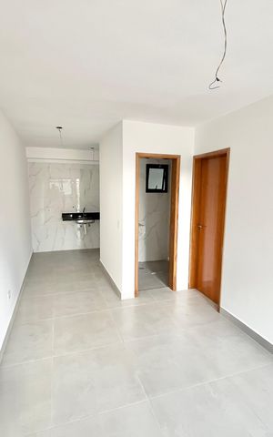 Apartamento à venda com 48m², 2 quartos e sem vaga Apartamento à venda com 48m², 2 quartos e sem vagaSala/Cozinha