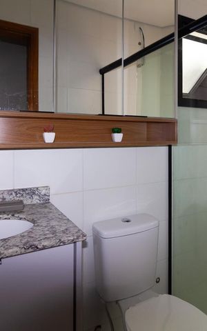 Apartamento à venda com 42m², 2 quartos e sem vagaBanheiro