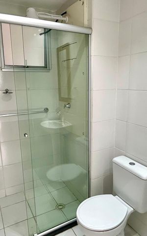 Apartamento à venda com 67m², 2 quartos e 1 vaga Apartamento à venda com 67m², 2 quartos e 1 vagaBanheiro 1