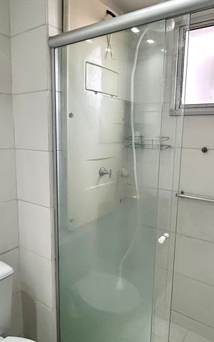 Apartamento à venda com 67m², 2 quartos e 1 vaga Apartamento à venda com 67m², 2 quartos e 1 vagaBanheiro da Suíte