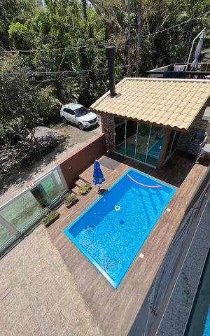 Casa para alugar com 146m², 2 quartos e 2 vagas Casa para alugar com 146m², 2 quartos e 2 vagasPiscina