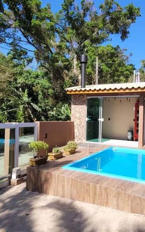 Casa para alugar com 146m², 2 quartos e 2 vagas Casa para alugar com 146m², 2 quartos e 2 vagasPiscina
