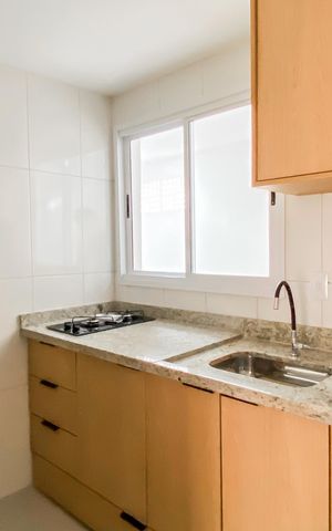 Apartamento para alugar com 25m², 1 quarto e sem vaga Apartamento para alugar com 25m², 1 quarto e sem vagaCozinha/ área de serviço