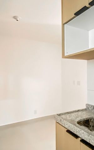 Apartamento para alugar com 25m², 1 quarto e sem vaga Apartamento para alugar com 25m², 1 quarto e sem vagaCozinha/ área de serviço