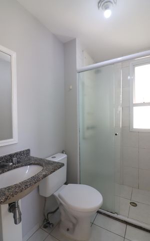 Apartamento à venda com 59m², 2 quartos e 1 vagaQuarto 1 - Suíte Banheiro 