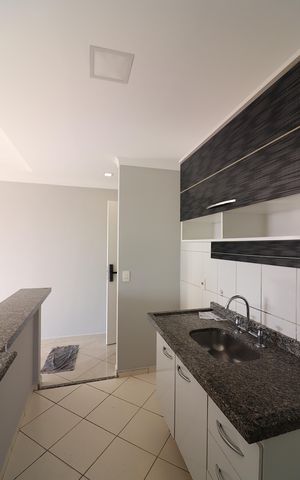 Apartamento à venda com 59m², 2 quartos e 1 vagaCozinha e Área de Serviço