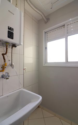 Apartamento à venda com 59m², 2 quartos e 1 vagaCozinha e Área de Serviço