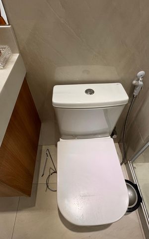 Apartamento à venda com 55m², 1 quarto e 1 vaga Apartamento à venda com 55m², 1 quarto e 1 vagaBanheiro Social